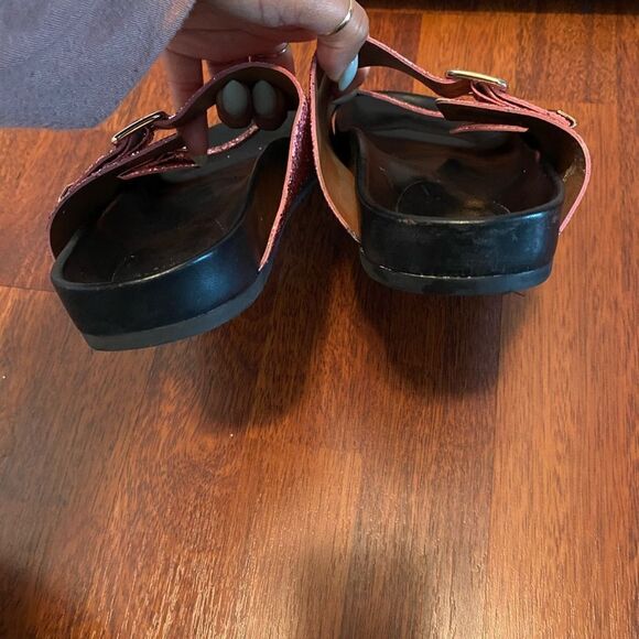 Givenchy Swiss glitter Double Buckle Sandals- Birkenstocks - Picture 7 of 9